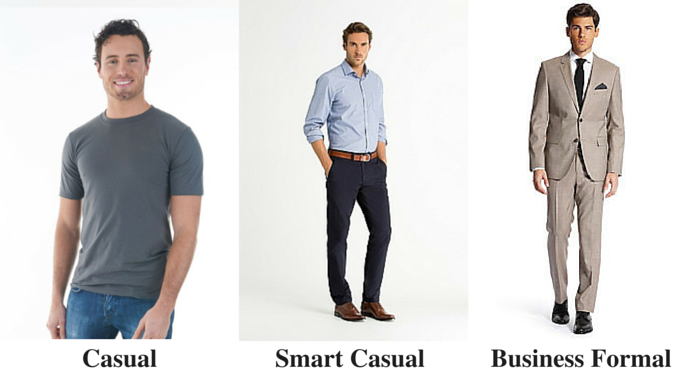 smart formal dress code