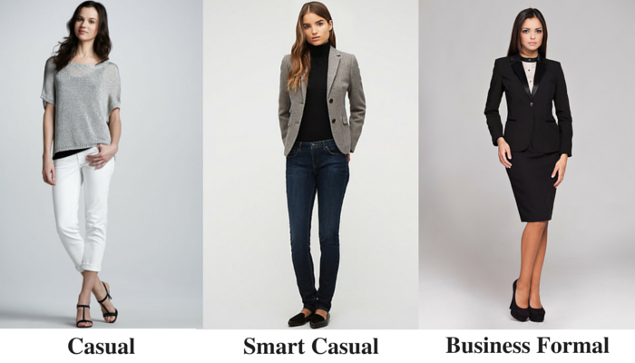 Smart formal dress code female sales