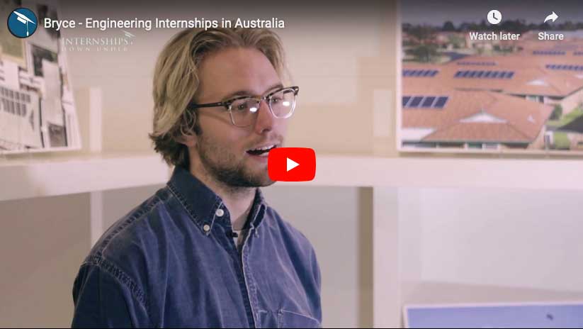 Bruce - Engineering Internship Australia