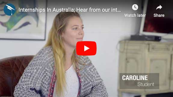 Caroline - Marketing Internship Australia